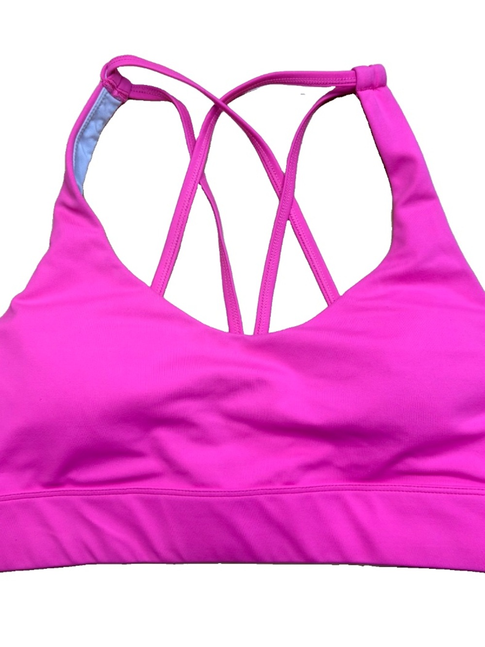 Zyia Pink Strappy Sports Bra